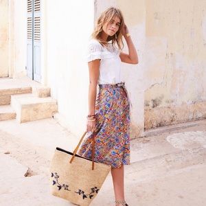 Very rare Sezane Liberty of London celina skirt. Size 36.